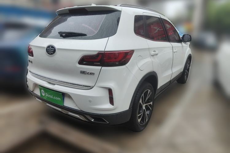 Used Bestune X40 2019 1.6L Automatic Luxury Version China V Emission Standard Rear Right 45 Deg