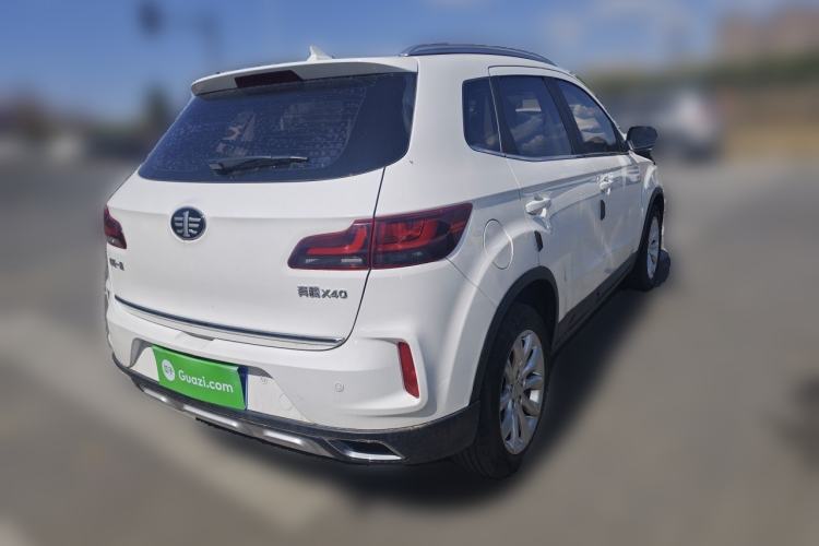 Used Bestune X40 2019 1.6L Automatic Luxury Edition China VI Rear Right 45 Deg