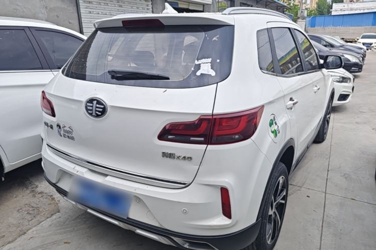 Used Bestune X40 2019 1.6L Automatic Luxury Version China V Emission Standard Rear Right 45 Deg