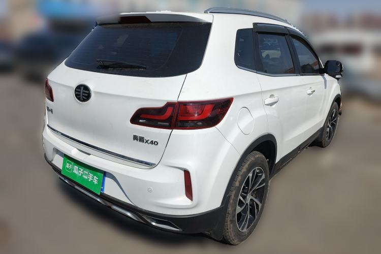 Used Bestune X40 2019 1.6L Automatic Luxury Edition China VI Rear Right 45 Deg