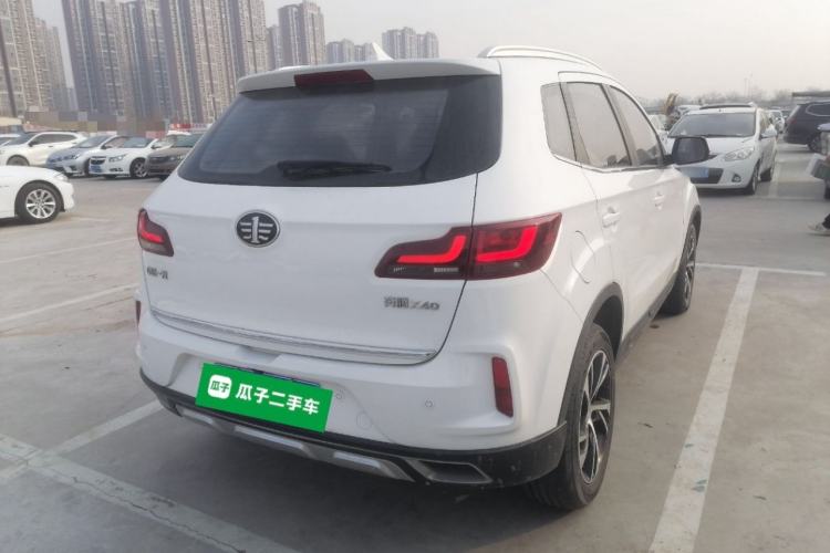 Used Bestune X40 2019 1.6L Automatic Luxury Edition China VI Rear Right 45 Deg