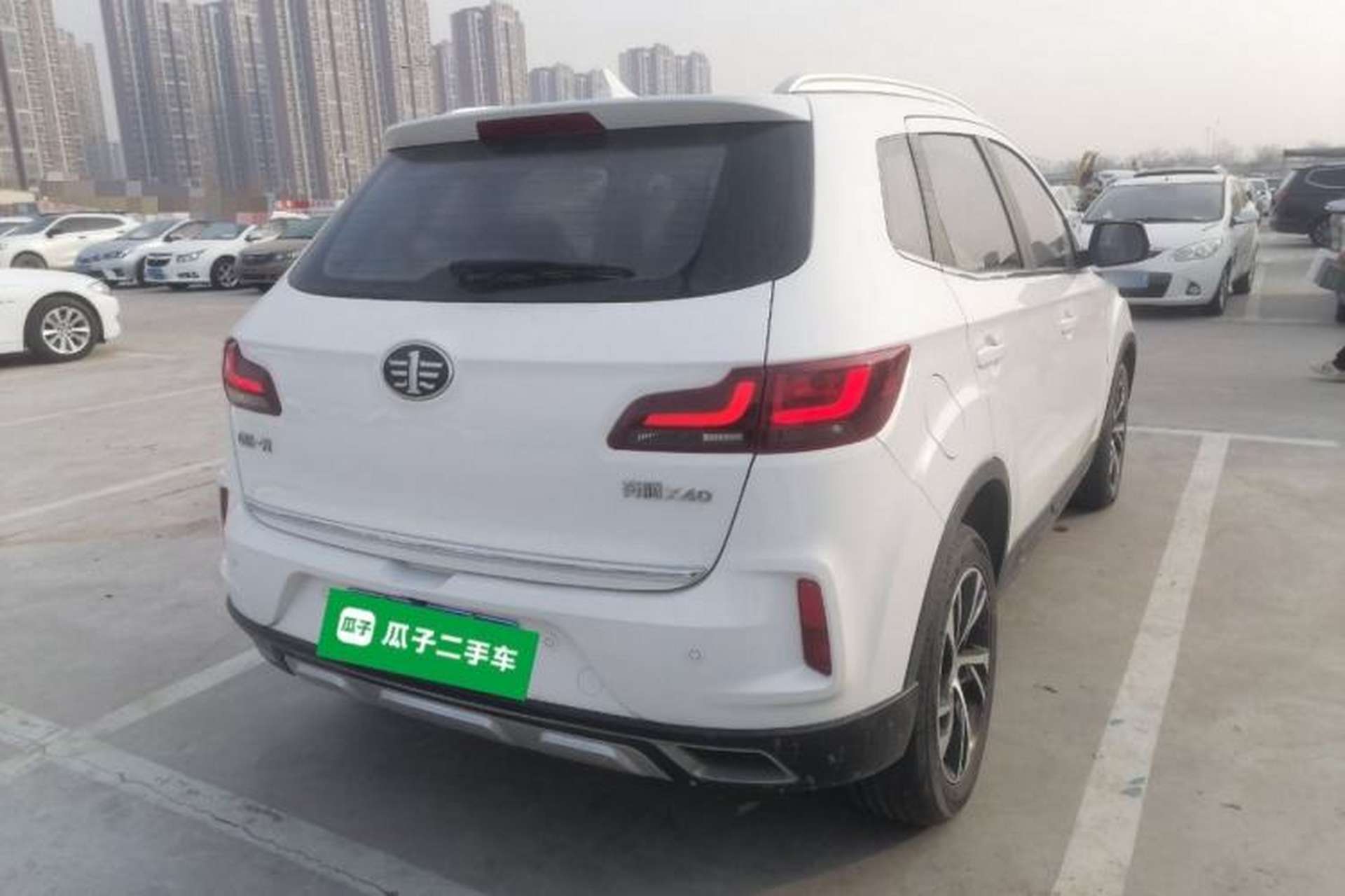 Used Bestune X40 2019 1.6L Automatic Luxury Edition China VI Rear Right 45 Deg