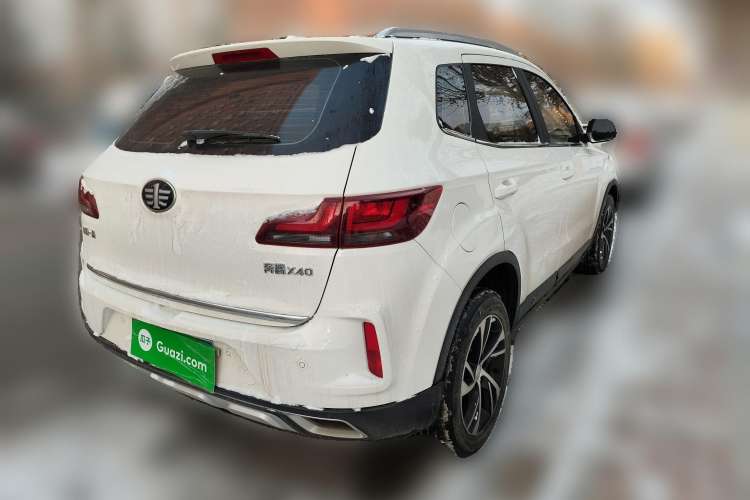 Used Bestune X40 2019 1.6L Automatic Luxury Version China V Emission Standard Rear Right 45 Deg