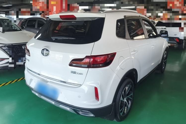 Used Bestune X40 2019 1.6L Manual Luxury Edition China VI Rear Right 45 Deg