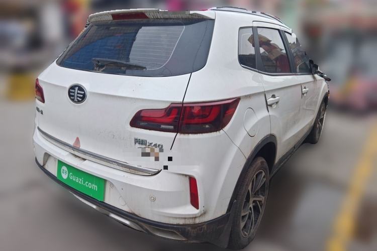 Used Bestune X40 2019 1.6L Manual Luxury Edition China V Rear Right 45 Deg