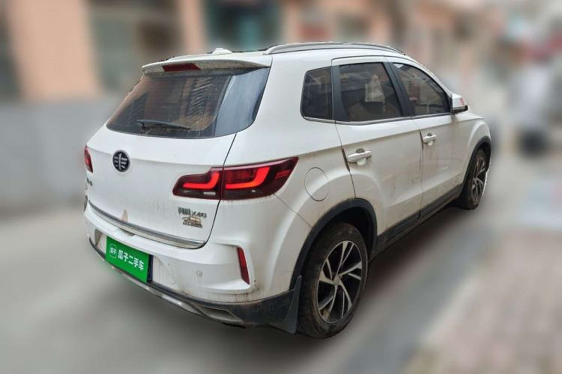 Used Bestune X40 2019 1.6L Manual Luxury Edition China VI Rear Right 45 Deg