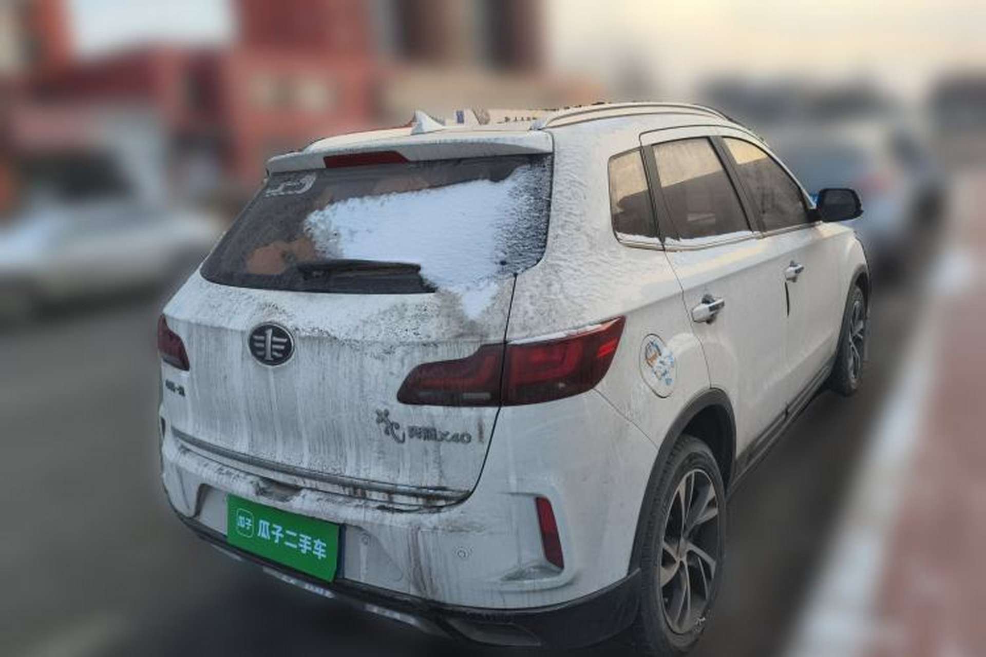 Used Bestune X40 2019 1.6L Automatic Luxury Version China V Emission Standard Rear Right 45 Deg