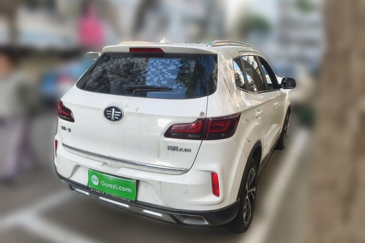Used Bestune X40 2019 1.6L Automatic Luxury Edition China VI Rear Right 45 Deg