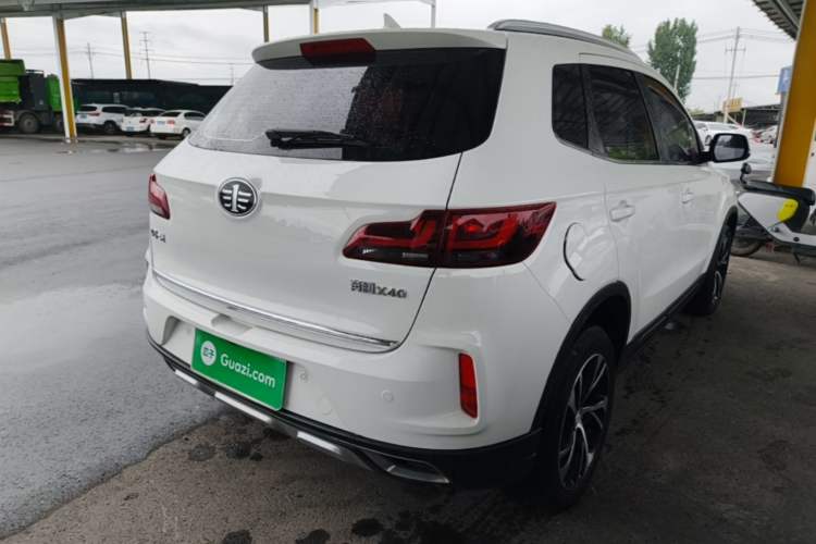 Used Bestune X40 2019 1.6L Automatic Luxury Version China V Emission Standard Rear Right 45 Deg