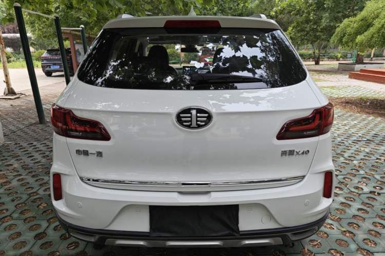 Used Bestune X40 2019 1.6L Manual Luxury Edition China VI Rear