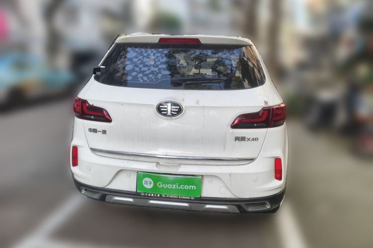 Used Bestune X40 2019 1.6L Automatic Luxury Edition China VI Rear