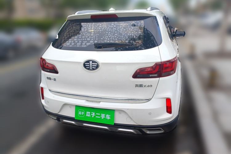Used Bestune X40 2019 1.6L Automatic Luxury Version China V Emission Standard Rear
