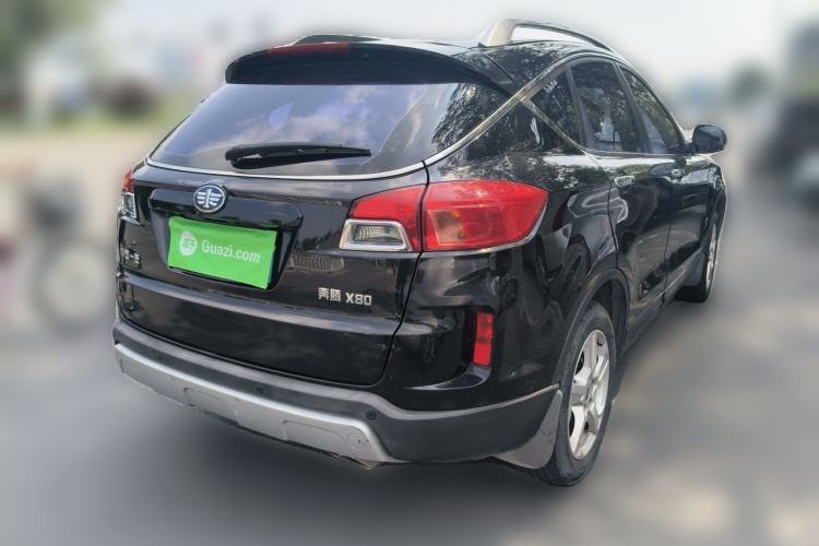 Used Bestune X80 2013 2.0L automatic luxury version Rear Right 45 Deg