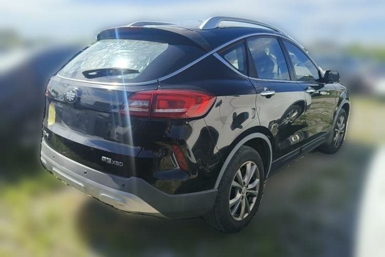 Used Bestune X80 2013 2.0L manual base trim Rear Right 45 Deg