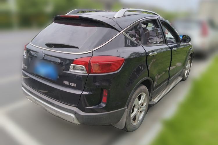 Used Bestune X80 2013 2.0L automatic luxury version Rear Right 45 Deg