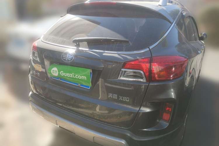 Used Bestune X80 2013 2.0L automatic luxury version Rear Right 45 Deg