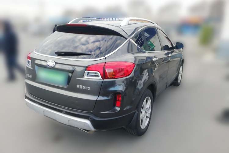 Used Bestune X80 2013 2.0L manual luxury version Rear Right 45 Deg