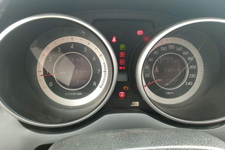 Used Bestune X80 2013 2.0L automatic comfort version Instrument Cluster
