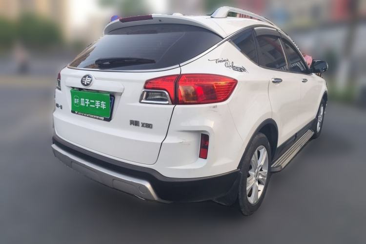 Used Bestune X80 2013 2.0L automatic luxury version Rear Right 45 Deg