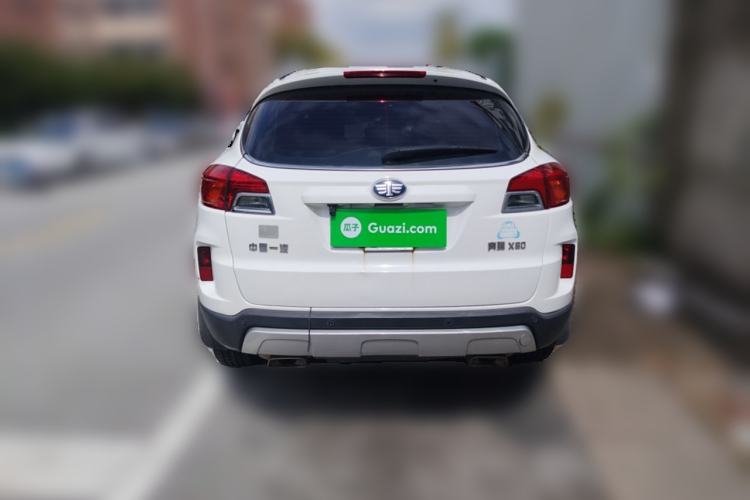 Used Bestune X80 2013 2.0L manual luxury version Rear