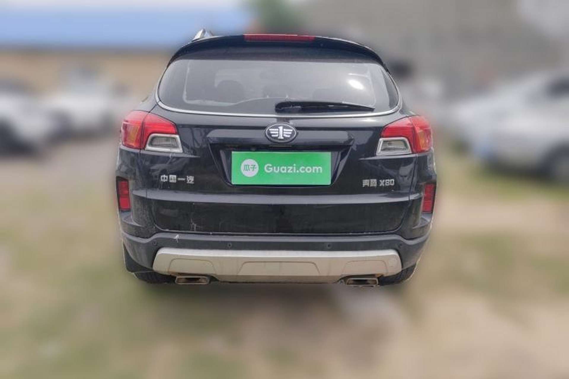 Used Bestune X80 2015 2.0L Automatic Comfort Anniversary Edition Rear