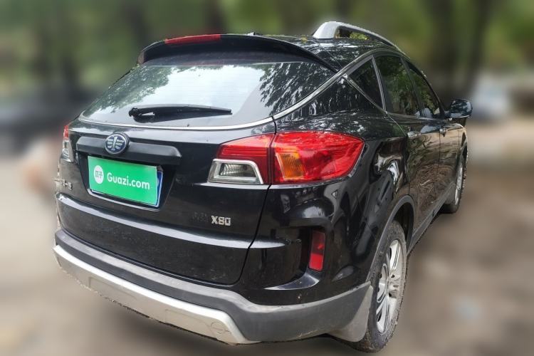 Used Bestune X80 2015 2.0L automatic luxury version Rear Right 45 Deg