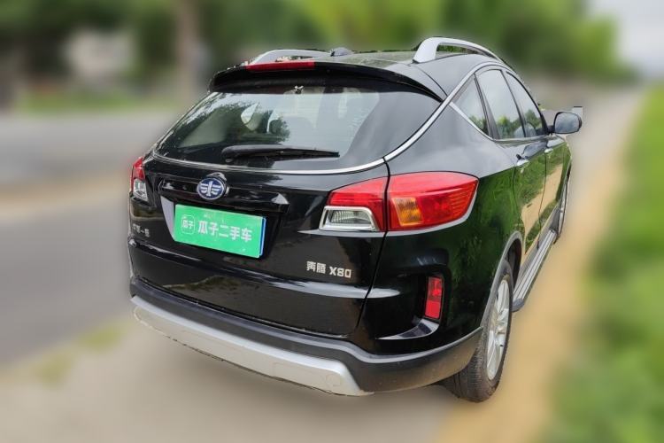 Used Bestune X80 2015 2.0L automatic luxury version Rear Right 45 Deg
