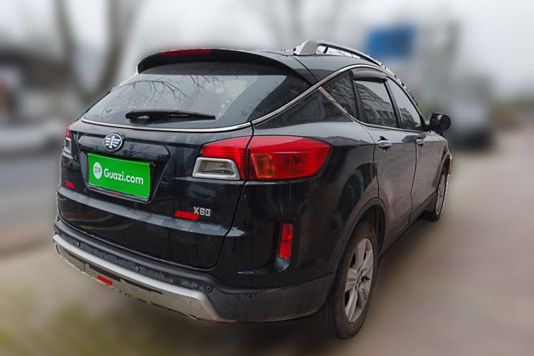 Used Bestune X80 2015 2.0L Automatic Comfort Anniversary Edition Rear Right 45 Deg