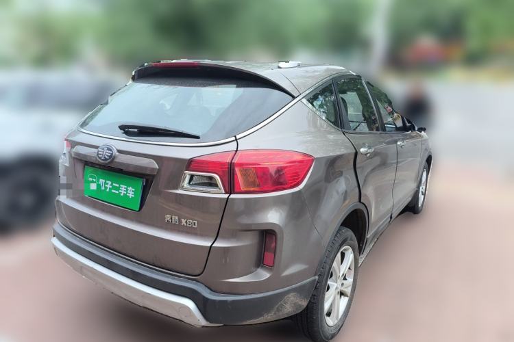Used Bestune X80 2015 2.0L automatic luxury version Rear Right 45 Deg