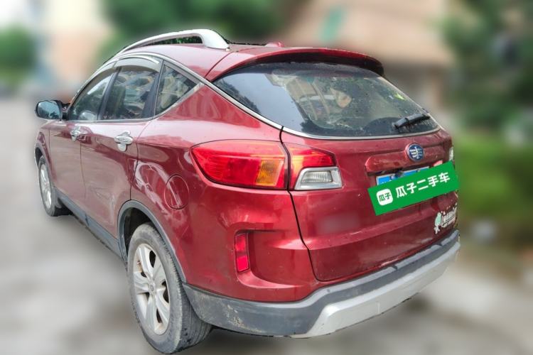 Used Bestune X80 2015 1.8T Automatic Luxury Model Rear Left 45 Deg