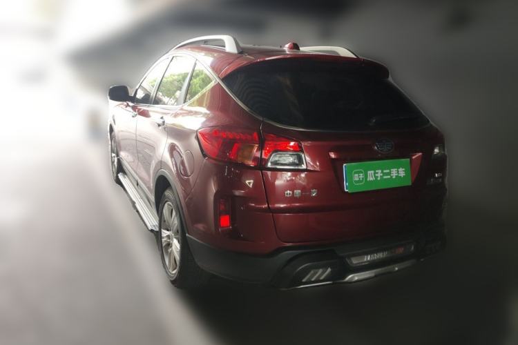 Used Bestune X80 2015 1.8T Automatic Luxury Model Rear Left 45 Deg