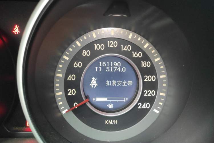 Used Bestune X80 2015 2.0L Automatic Comfort Anniversary Edition Odometer Close Up