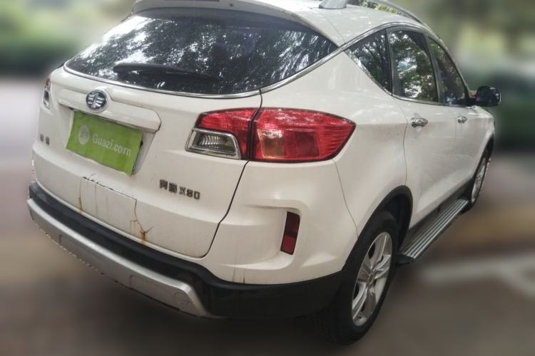 Used Bestune X80 2015 2.0L automatic luxury version Rear Right 45 Deg