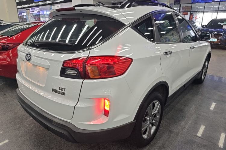 Used Bestune X80 2015 1.8T Automatic Sport Model Rear Right 45 Deg