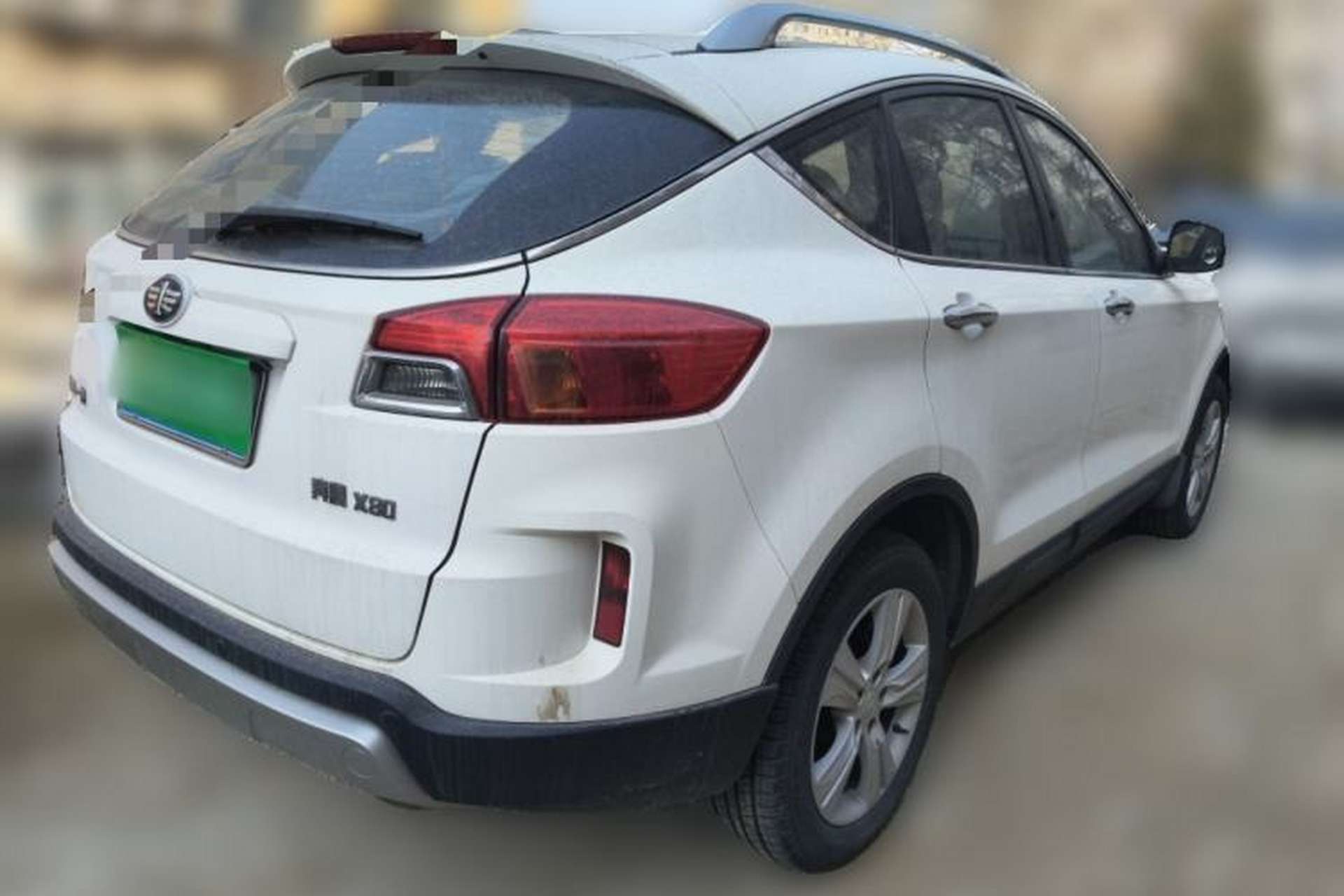 Used Bestune X80 2015 2.0L Automatic Comfort Anniversary Edition Rear Right 45 Deg
