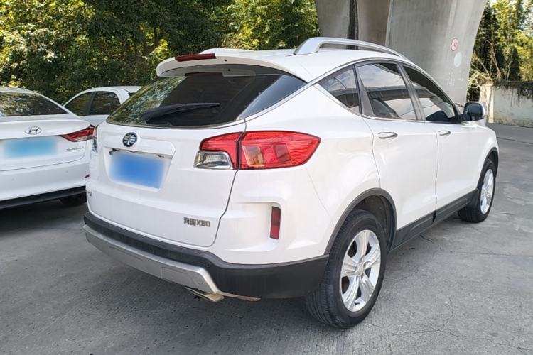Used Bestune X80 2015 2.0L Automatic Comfort Anniversary Edition Rear Right 45 Deg
