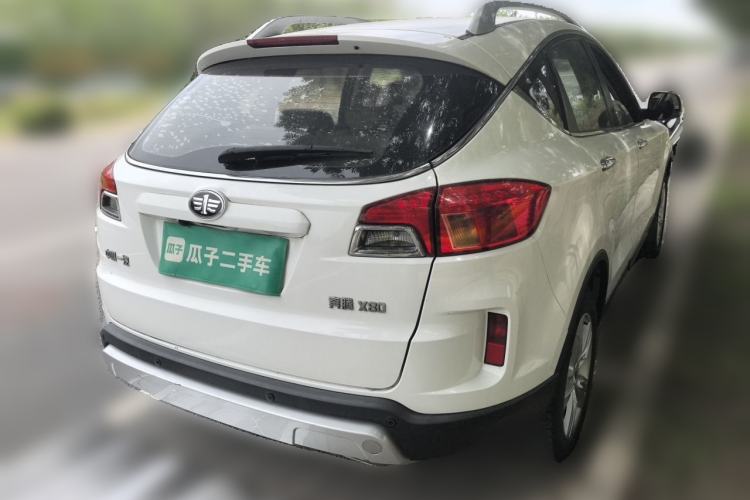 Used Bestune X80 2015 2.0L Manual Comfort 2nd Anniversary Edition Rear Right 45 Deg