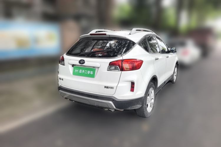 Used Bestune X80 2015 2.0L Automatic Comfort Anniversary Edition Rear Right 45 Deg