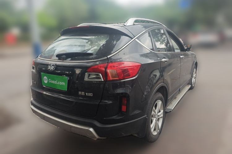 Used Bestune X80 2016 2.0L automatic Comfort trim level Rear Right 45 Deg