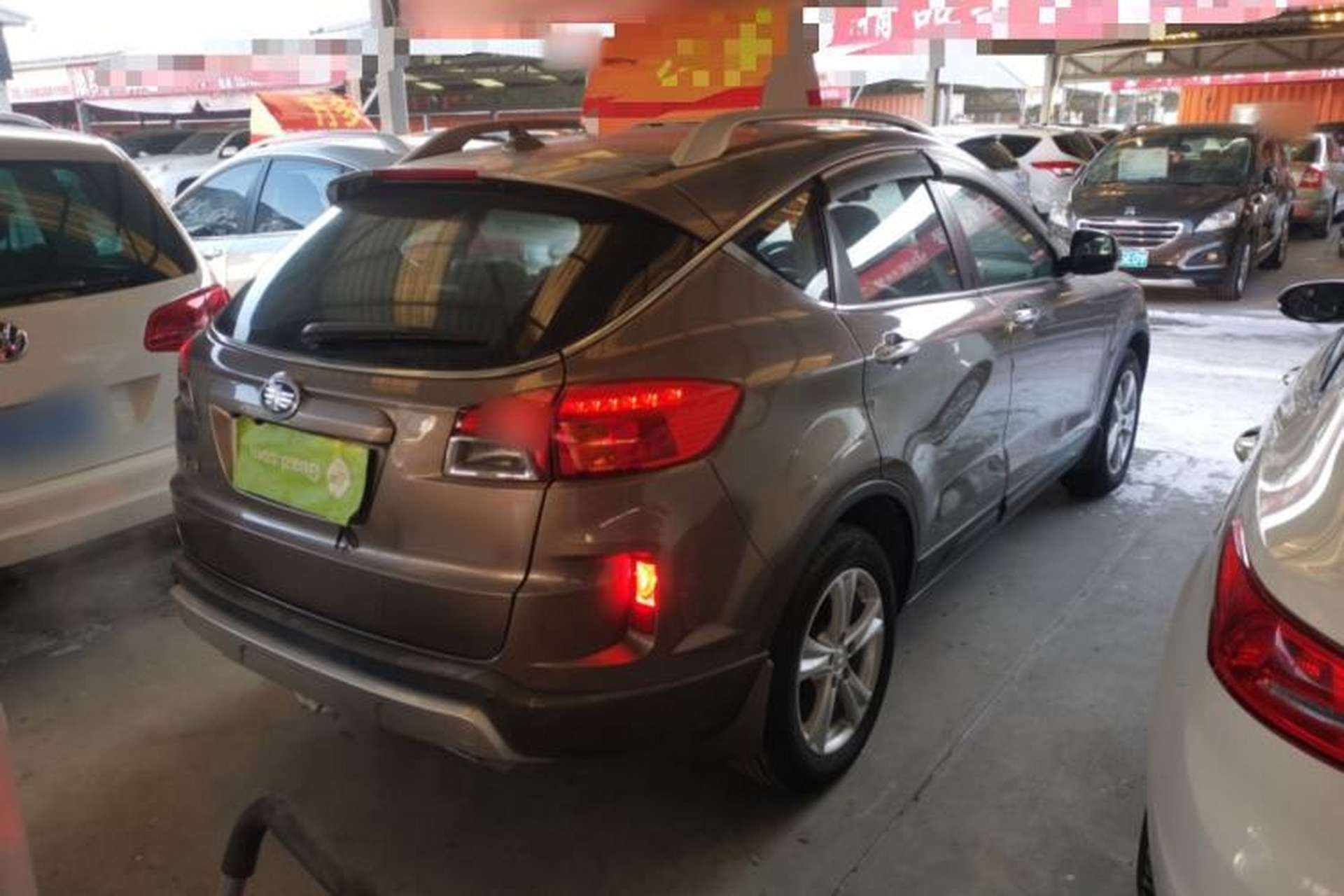 Used Bestune X80 2016 2.0L automatic Comfort trim level Rear Right 45 Deg