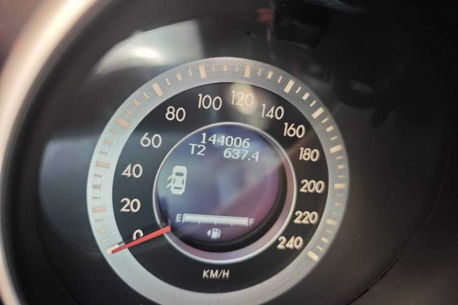 Used Bestune X80 2016 2.0L Automatic Luxury Model Odometer Close Up