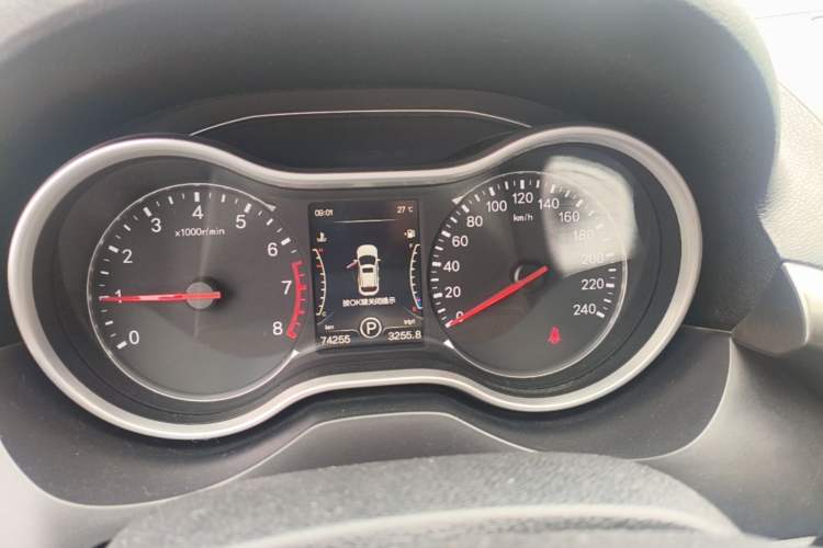 Used Bestune X80 2017 1.8T Automatic Luxury Model Instrument Cluster
