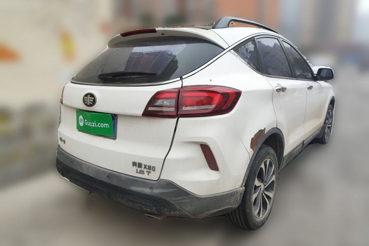 Used Bestune X80 2017 1.8T Automatic Sport Model Rear Right 45 Deg