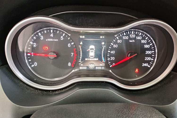 Used Bestune X80 2017 2.0L Manual Luxury Edition Instrument Cluster