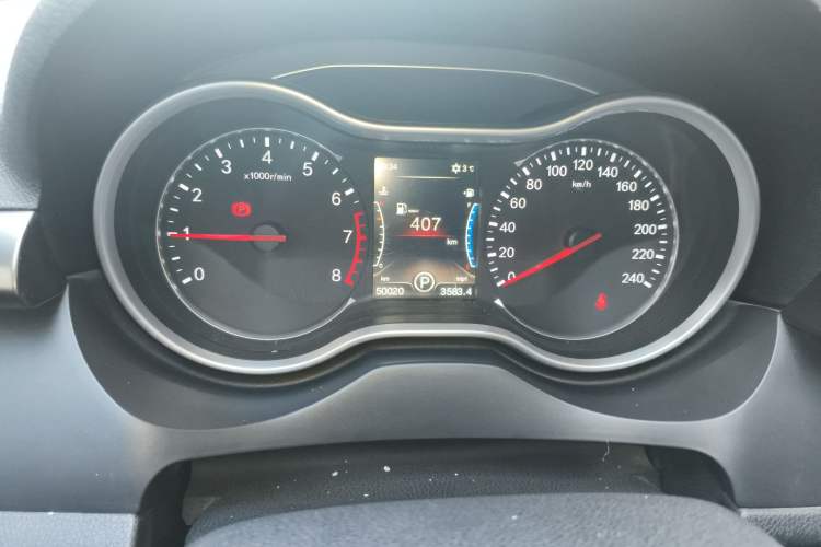 Used Bestune X80 2017 1.8T Automatic Sport Model Instrument Cluster