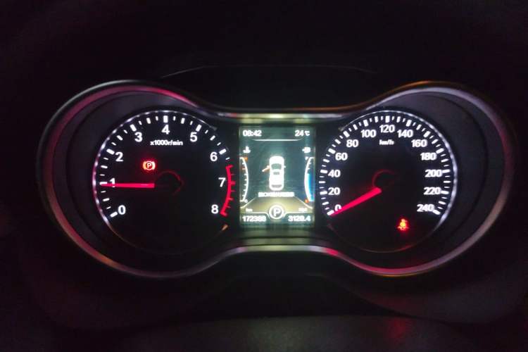 Used Bestune X80 2018 Live Edition 2.0L Automatic Comfort Model Instrument Cluster