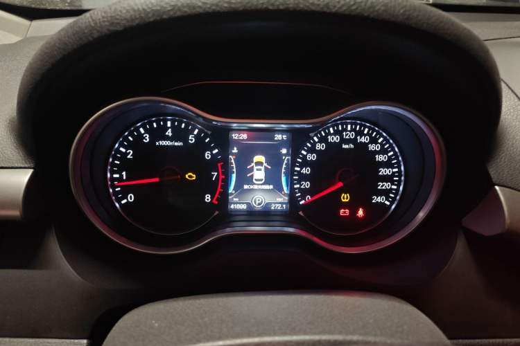 Used Bestune X80 2018 Live Edition 2.0L Automatic Comfort Model Instrument Cluster