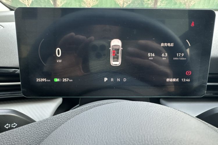 Used Bestune Yueyi 03 2025 565km Comfort Edition Odometer Close Up
