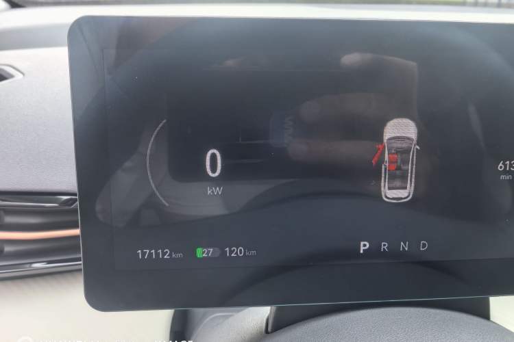Used Bestune Yueyi 03 2025 445km Joyful Edition Odometer Close Up
