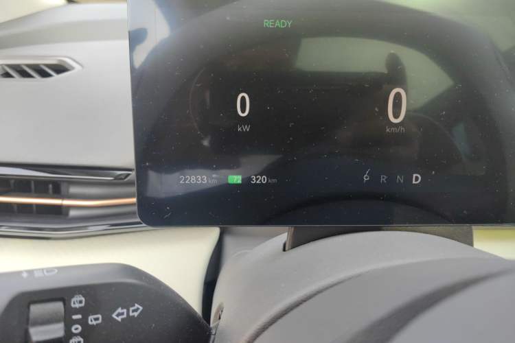 Used Bestune Yueyi 03 2025 445km Joyful Edition Odometer Close Up